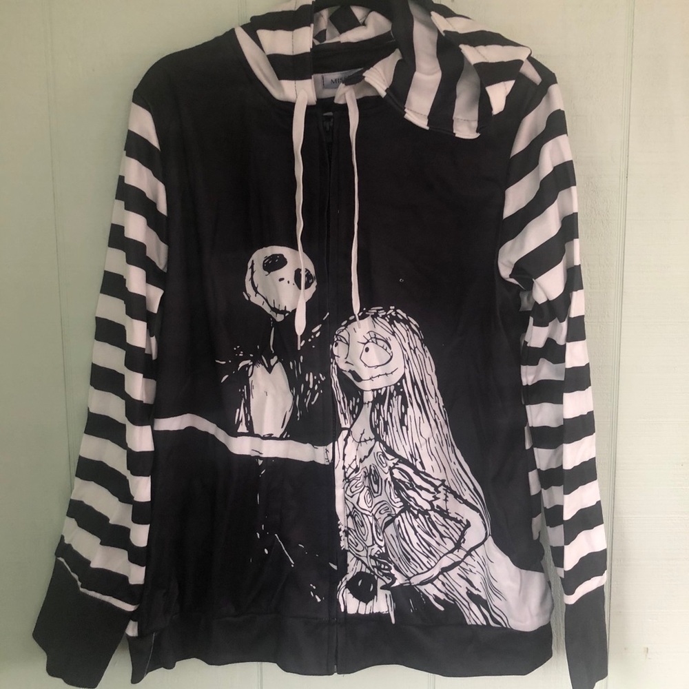 Nightmare Before Christmas NBC front zip hoodie